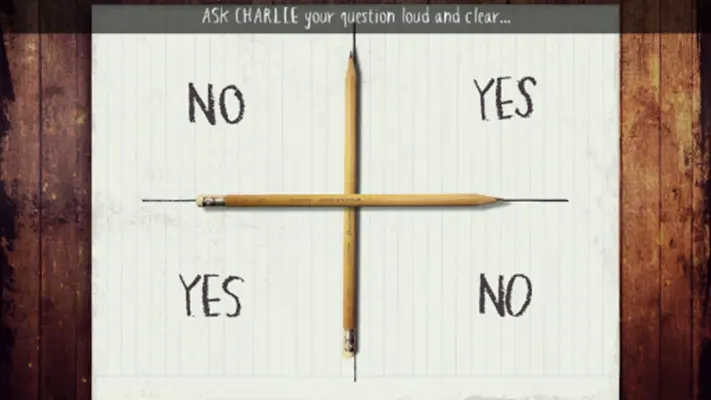 Charlie Charlie Challenge - of android App screenshot 1